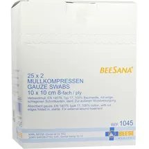 Meditrade Mullkompressen 10 x 10 cm 50 St.