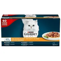 Purina Gourmet Perle Mini Filets in Sauce Katzenfutter 60x85g