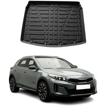 Omac Kofferraumwanne Laderaumwanne kompatibel mit Kia XCeed 2019-2026 Gummi TPE Schwarz