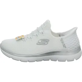 SKECHERS Summits Damen Weit White/Silver 39