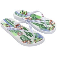 Ipanema Damen ANAT Cactus FEM, White/White/Green, 35.5 EU