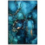 Artland Wandbild »Lagune«, Muster, (1 St.), als Alubild, Outdoorbild, Leinwandbild, Poster in verschied. Größen, blau