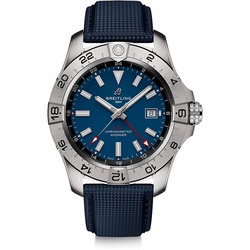 Breitling Herrenuhr Avenger Automatic GMT 44 A32320101C1X1 - silber