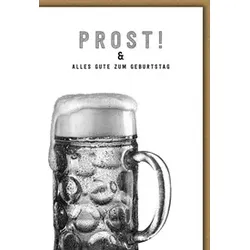 Geburtstagskarte  Bier 512619   Bild