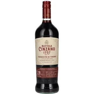 Bottega Cinzano 1757 Vermouth di Torino ROSSO 16% Vol. 1l