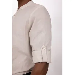 Chef Works® VERISMO Herren Stehkragenshirt der Contemporary Collection Artikel SFB02 Natur Größe XL