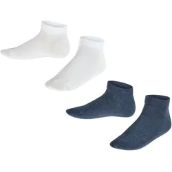 Socken Unisex 2er Pack-FALKE Happy 2P SN bunt|ultraweiß 39/42