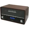 DENVER Retro Radio DAB-36, schwarz (braun, schwarz), B:20cm H:20,5cm T:39,5cm, Radios