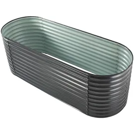 Konifera Hochbeet 240 x 80 x 82 cm Grau