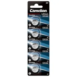 Camelion CR1225 Lithium Knopfzelle 3V - 5 Batterien - 1 x 5er Streifen