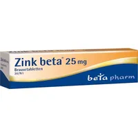 betapharm Zink Beta 25 Brausetabletten 20 St.
