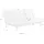 Karup Schlafsofa 2-Sitzer Polyester braun