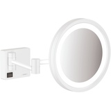 Hansgrohe AddStoris Kosmetikspiegel, mit LED Leuchte,