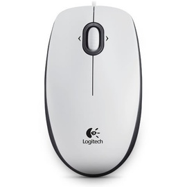 Logitech B100 Optical Mouse weiß
