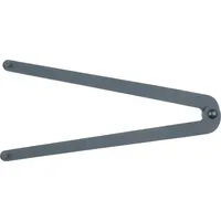KS Tools Stirnlochschlüssel Ø 14 - 100 mm mit Zapfendurchmesser 5,0 mm