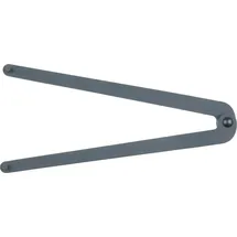 KS Tools Stirnlochschlüssel Ø 14 - 100 mm mit Zapfendurchmesser 5,0 mm