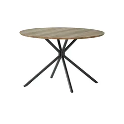uno Esstisch  Lucian , holzfarben , Maße (cm): H: 76  Ø: 120