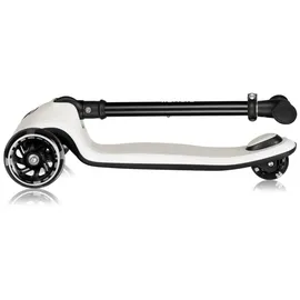 lionelo Kinder Balance-Roller RGB Mey ab 3 Jahren bis 50 kg, LED-Beleuchtung auf dem Trittbrett, und faltbar mit Korb - beige