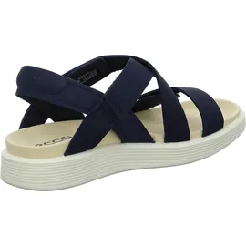 ECCO Soft Sandal W Damen Blau 41