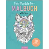 arsEdition Mein Mandala-Tier-Malbuch 30 St. Wilde Tiere