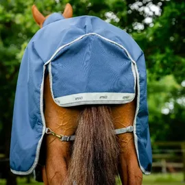 Horseware Ireland Weidedecke Amigo 100g 1200D Turnout 145 cm Navy/Grau/Silber