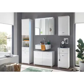 Bega BBK Waschbeckenunterschrank 80 x 57 x 30 cm Weiß