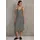 street one studio Midikleid Gestreift Schwarz/Weiß 44