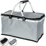 Cepewa Einkaufskorb grau 30 L