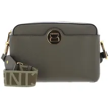 Coccinelle Umhängetasche Liya Signature Crossbody Grained Leather Laurel Green