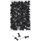 Wedo Stecknadeln Metall Schwarz 100 Stück