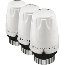 HEIMEIER Thermostatkopf DX mit eingebautem Fühler weiß RAL 9016 Heizkörperthermostat