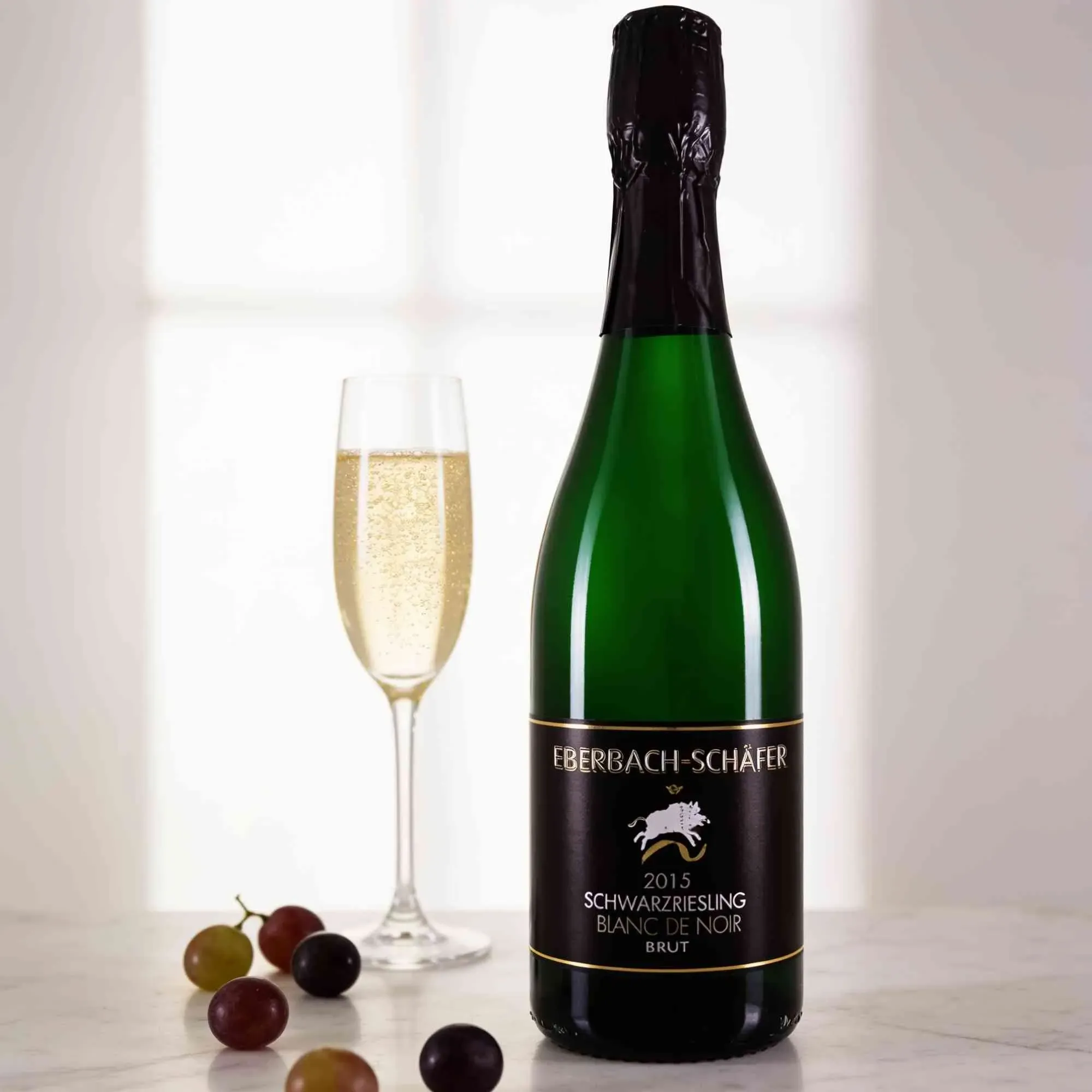 Weingut Eberbach-Schäfer 0 Weingut Eberbach-Schäfer Schwarzriesling Sekt Blanc de Noir Brut Lauffener Riedersbückele Schwarzriesling Deutschland