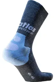 ATLAS Socke All Seasons Workwear Merinowolle hochelastisch