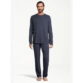 SCHIESSER Pyjama Night & Home Dunkelblau 58