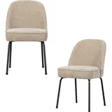 Stuhl-Set Vogue Sandfarben B: 50cm