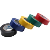 InLine Isolierband, 5er Pack. div. Farben, 18mm, 9m