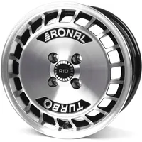Ronal R10 TURBO 7,0 x 15 4 x 100 ET37 MB68 Schwarz