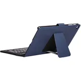SilverHT Hülle mit Bluetooth-Tastatur für Samsung Galaxy Tab A 10.1 (2019) Blau