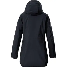 KILLTEC Damen Mantel, schwarz blau, 46