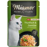 Miamor Feine Filets Thunfisch & Gemüse in Sauce 24 x 100 g