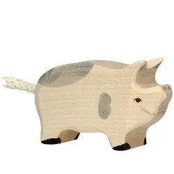 HOLZTIGER Ferkel, gefleckt