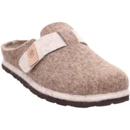 ROHDE Damen Pantoffel Filz Hausschuh Klettverschluss Wechselfußbett D.Meran 6812, Größe:38 EU