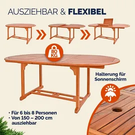 CASARIA Set 7-tlg. Braun