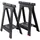 QBRICK Arbeitsbock Kunststoff 58x77cm Schwarz 2 Stück