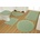 Badematte Joonas Badematten Gr. rechteckig (80 cm x 150 cm), 1 St., Baumwolle, grün (salbei) Einfarbige Badematten aus recycelter Baumwolle