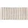 5five simply smart 5five - gestreifter mikrofaser-Teppich 50x120cm weiß