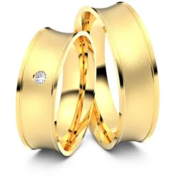 Trauringe Siegen 585er Gelbgold - 6968