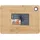 Chef Aid Bambus-Schneidebrett 1 Stück 35 x 25 x 1,5 cm Holz