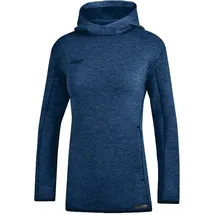 Jako Kapuzenpullover Hoodie Marine Meliert 34