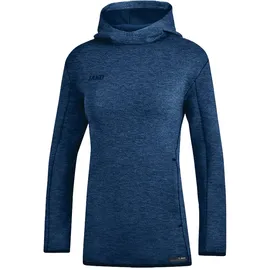 Jako Kapuzenpullover Hoodie Marine Meliert 34